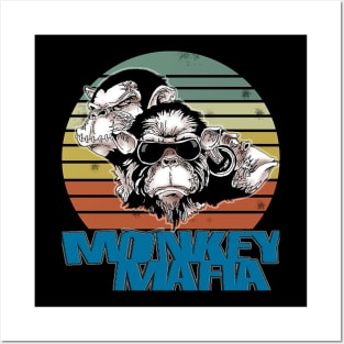 Mafia Monkey style for men and women Posters and Art